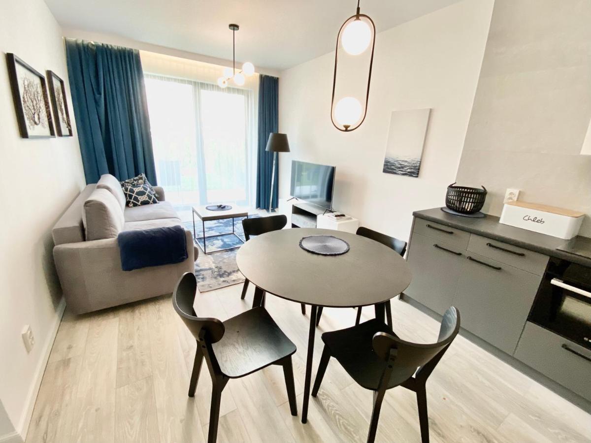 Przy Plazy - Z Prywatnym Ogrodkiem Rezydencja Niechorze Appartement Buitenkant foto